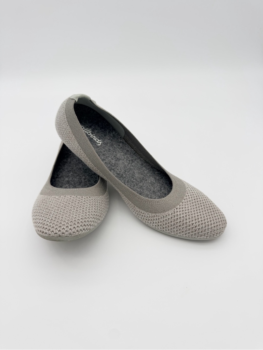 Allbirds Tree Breezers  Ballet Flats in Light Gray Size 8